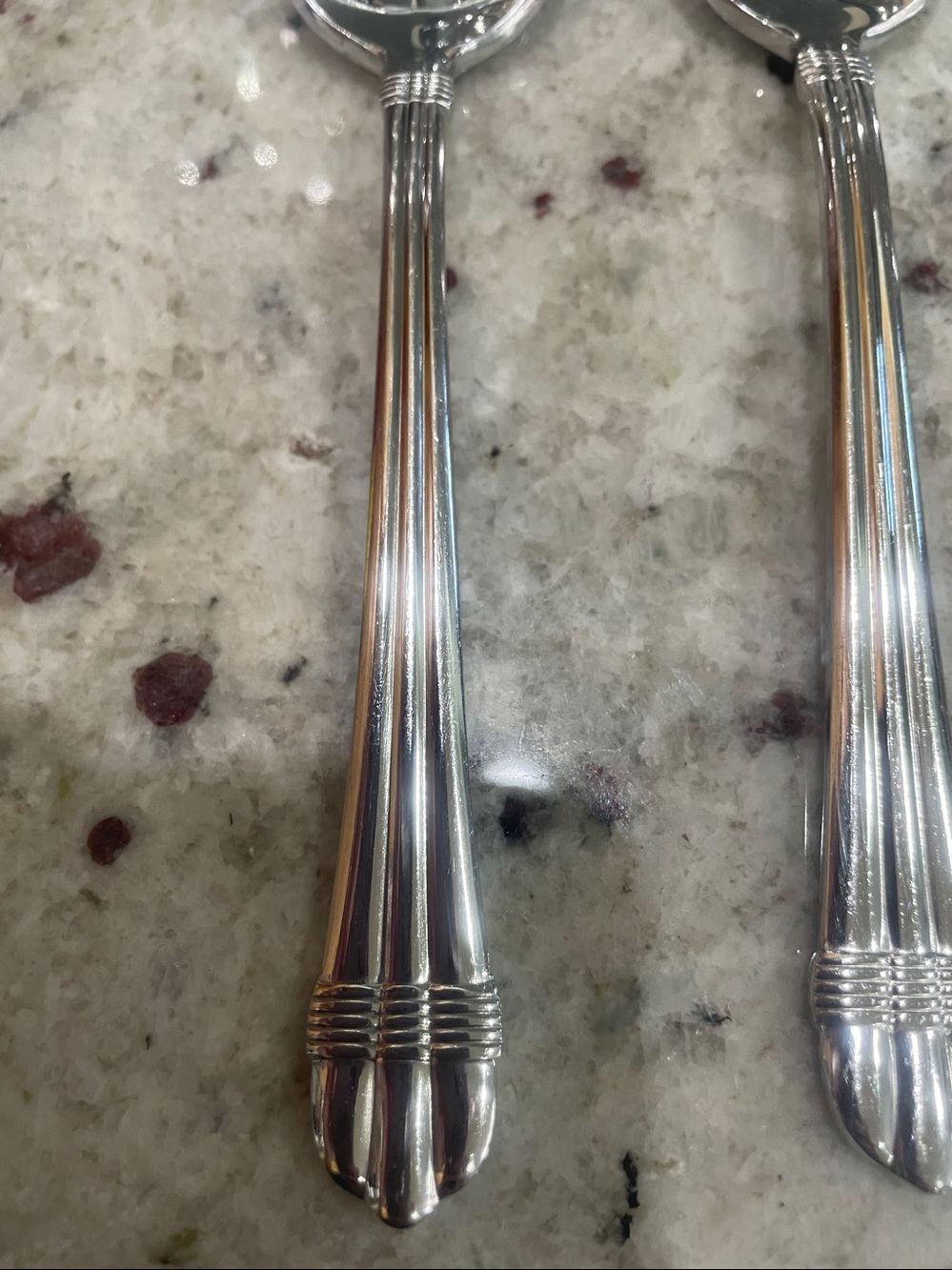Set of Hampton Silversmiths spoons - Picture 2 of 5